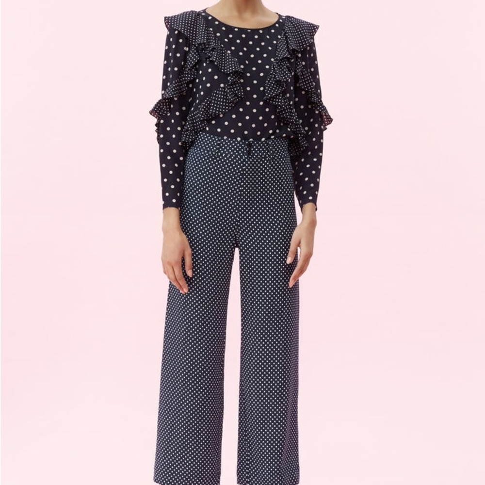 Rebecca Taylor Dot Print Pants